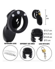 Cage de chasteté en silicone Hidden Desire Long