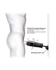 Masturbatore rotante con movimento alternato - Dorcel Thrust Blow Pro