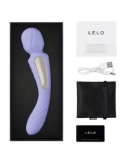 Vibrating wand vibrator - LELO Switch (Lilas)