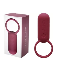 Anneau pénien vibrant - Tenga SVR (Bordeaux)