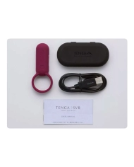 Anello fallico vibrante - Tenga SVR (Bordeaux)