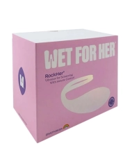 Vibromasseur lesbien Wet For Her RockHer 2.0