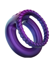 Doppio anello vibrante per il pene Hueman Jupiter