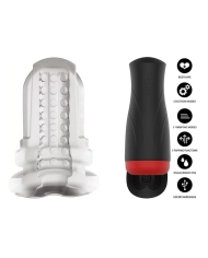 Masturbatore e stimolatore dei testicoli Hidden Desire Deep Squeeze Nutbuste