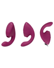 Womanizer NEXT DUO (Rose foncé) - Stimulateur clitoridien et vaginal