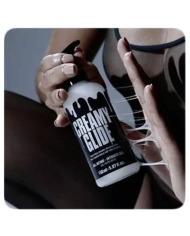 Gel intime effet sperme avec filaments lactés - Creamy Glide 150 ml