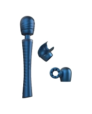 Baguette vibrante MAN.WAND EDGY - Bleu étoilé