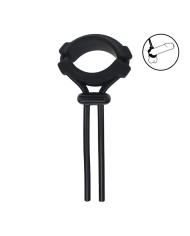 Anneau pénien ajustable Levelz Detachable Wide Lasso - Noir