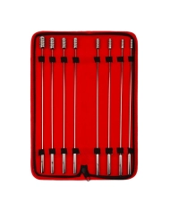 Mr. Steel Screw Me urethral dilator set (8 pieces)