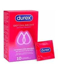 Durex Feeling Extra Feucht (10 Préservatifs)