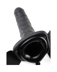 Godemichet creux vibrant noir 8