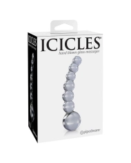 Dildo anal en verre - Icicles N°66