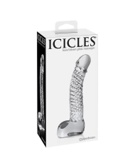 Realistic glass dildo - Icicles No. 61