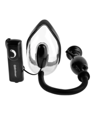 Vaginal vibrating pump with remote controle