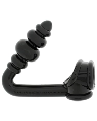 Anello fallico con plug anal Tower - Master Series