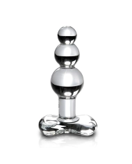 Progressiver Analplug aus Glas - Icicles No. 47