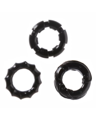 Cockring Stretchy Set 3pces - Malesation