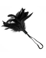BDSM Tickler Pleasure Feather Black - Sportsheets