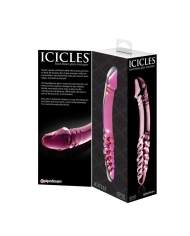 Double Godemichet en Verre – Icicles N° 57