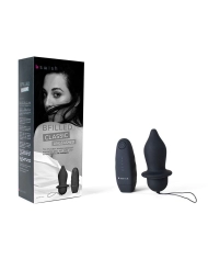 Butt Plug vibrant Bfilled Classic Unleashed noir - Bswish