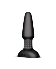 Plug anale rotante e vibrante telecomandato - B-Vibe Rimming 2 Nero