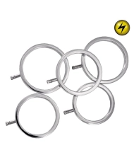 Cockring di metallo E-Stim - ElectraStim