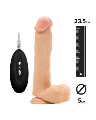 Dildo Realistic mit Skrotum 23.5cm (flesh) - RealRock 9