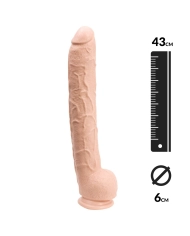 Godemichet Géant 43cm Dick Rambone Cock Blanc – Doc Johnson