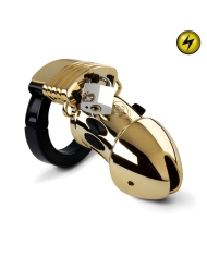 Cock Cage Public Enemy No 1 Gold - Mystim