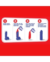 Cloneboy Dildo Kit Black - dildo to make yourself