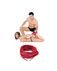 Corde japonaise de bondage rouge 10m - Ouch