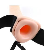 Vibrating Hollow Strap-On 8