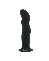 Dildo anale silicone Robbie Small Nero - Malesation
