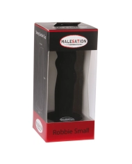 Dildo anale silicone Robbie Small Nero - Malesation