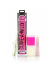 Penis Klon Glow-in-the-Dark Pink - Clone A Willy Kit