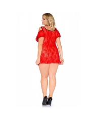 Mini abito sexy rosso SB/1008 - Andalea