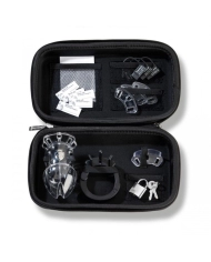 Cock Cage Public Enemy No 1 Black Edition - Mystim