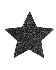 Nippies Flash Etoile Noirs - Cache-tétons adhésifs