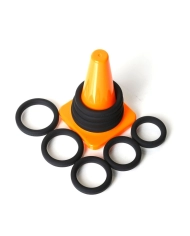 Play Zone Kit Cockring Stretchy Set (9 penisringe) - Perfect Fit
