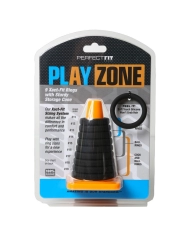 Play Zone Kit Cockring Stretchy Set (9 penisringe) - Perfect Fit