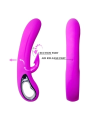 Vibrator with clitoral sucker fonction - Romance Massage