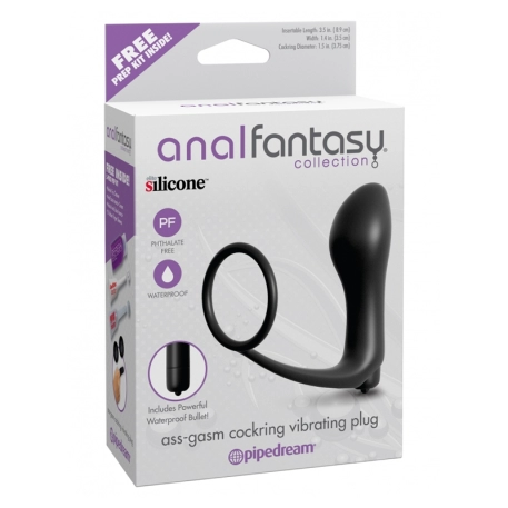 Vibrierenden Prostata Stimulator & Penisring Ass-Gasm - Pipedream