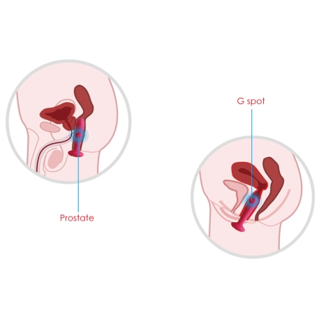 Svakom Primo Black - Heating & Vibrating Butt Plug