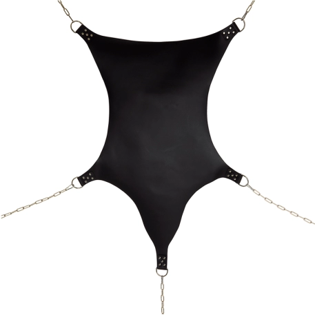 Hamac SM en cuir Sling araignée avec 5 Anneaux D (sans chaines) - Rimba