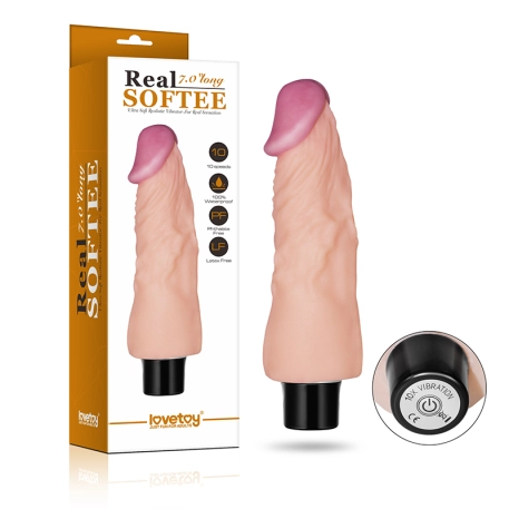Realistic Vibrator (18 cm) Softee 7