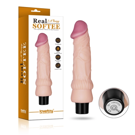 Realistic Vibrator (20 cm) Softee 7.8