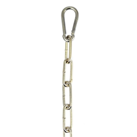 Chain (2 m.) - Welded  with 2 carabine hooks