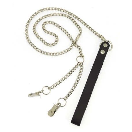 Labia/Nipple clamp leash (120 cm) - Rimba