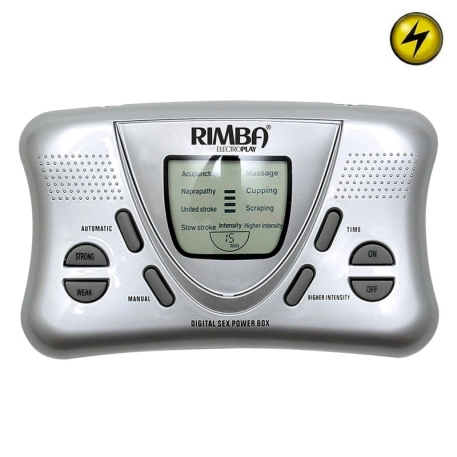 Electro Sex Powerbox set with LCD display - Rimba