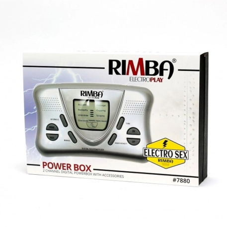 Electro Sex Powerbox set with LCD display - Rimba